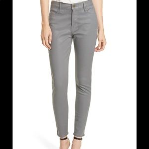 Frame le High Skinny smoke coated jeans